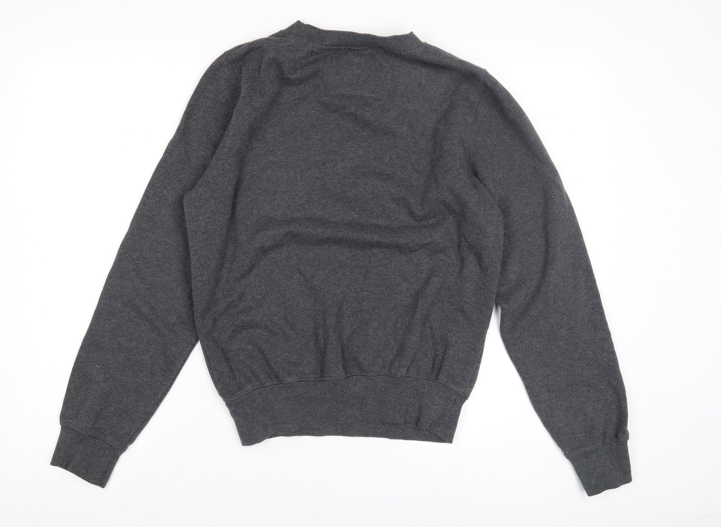 Unisex Adults UK Size S Hard Rock Cafe Grey Pullover Sweatshirt