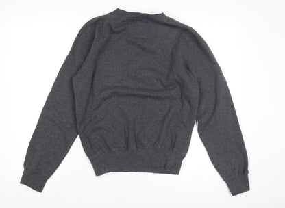 Unisex Adults UK Size S Hard Rock Cafe Grey Pullover Sweatshirt