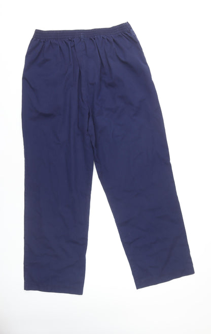 Boyd Cooper Blue Unisex Trousers, Size 28, Casual Style