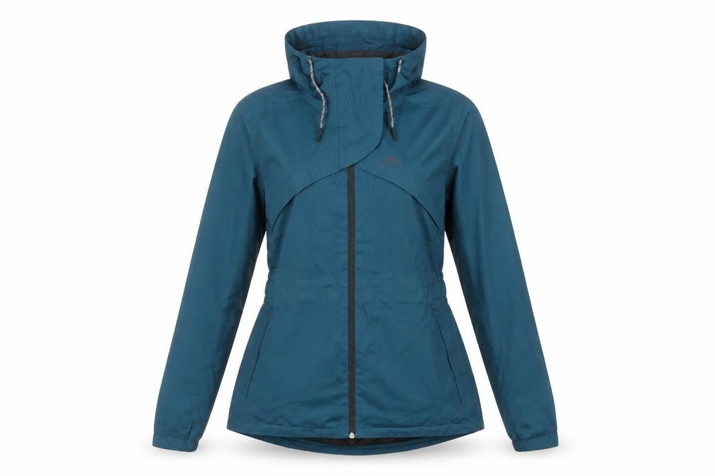 Womens UK Size S DECATHLON Blue Windbreaker Coat