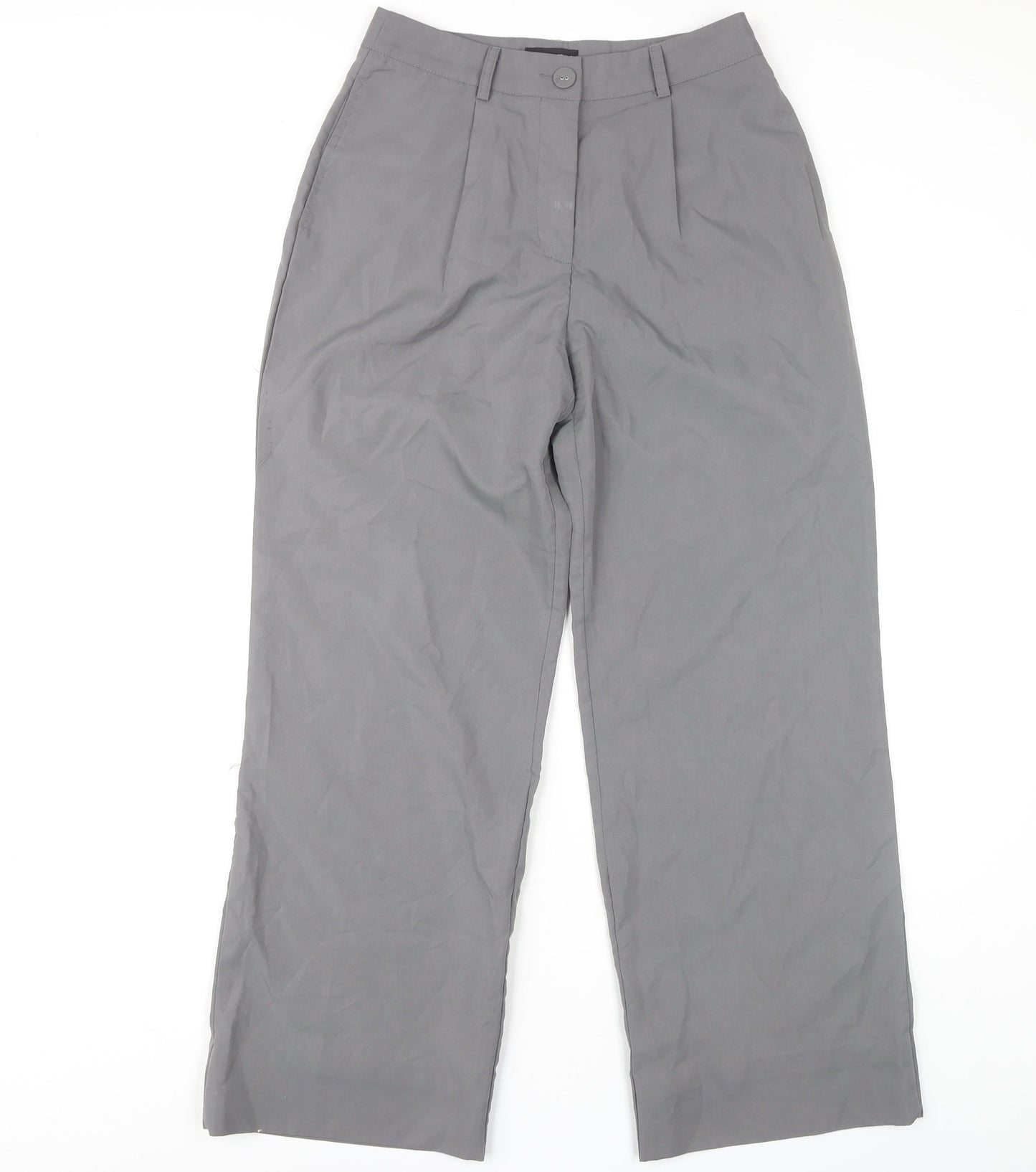 Womens UK Size 8 PRETTYLITTLETHING   Grey Trousers