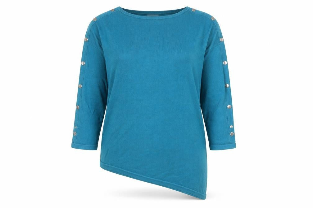 Womens UK Size 16/18 JD Williams Blue Pullover Jumper