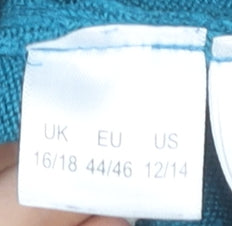 Womens UK Size 16/18 JD Williams Blue Pullover Jumper