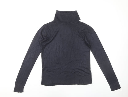 Womens UK Size 8 Marks and Spencer Blue Pullover Jumper
