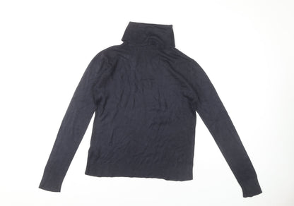 Womens UK Size 8 Marks and Spencer Blue Pullover Jumper