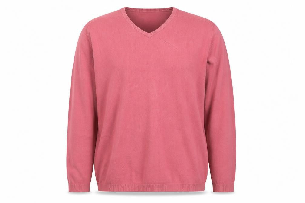 Mens UK Size 2XL Marks and Spencer Pink Pullover Jumper