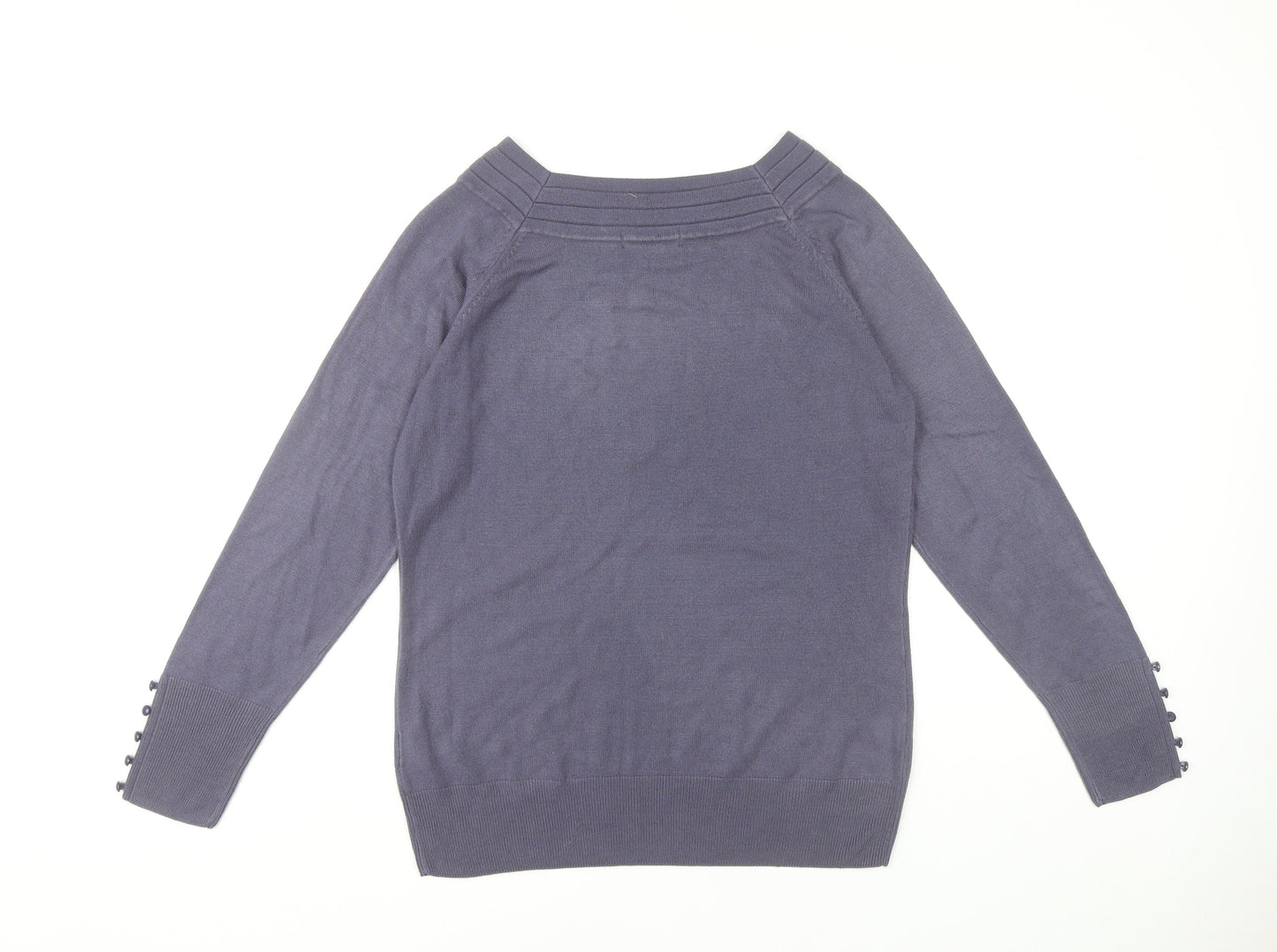 Womens UK Size 16 Marks and Spencer Purple Pullover Jumper