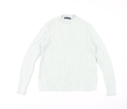 Womens UK Size 10 Marks and Spencer Turquoise Pullover Jumper