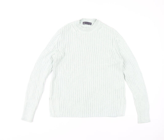 Womens UK Size 10 Marks and Spencer Turquoise Pullover Jumper