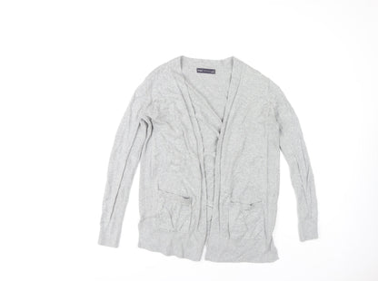 Womens UK Size 10 Marks and Spencer Grey Cardigan Jumper