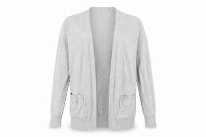 Womens UK Size 10 Marks and Spencer Grey Cardigan Jumper