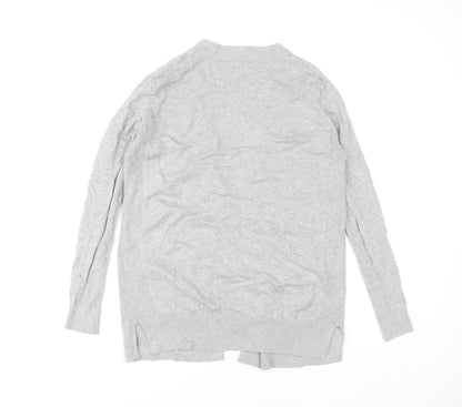 Womens UK Size 10 Marks and Spencer Grey Cardigan Jumper