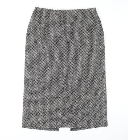Marks and Spencer Women's Grey Midi Pencil Skirt