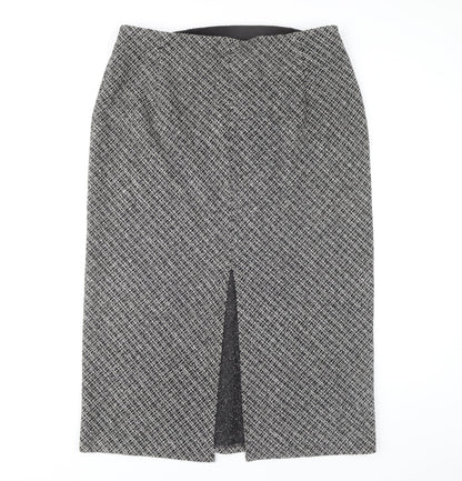 Marks and Spencer Women's Grey Midi Pencil Skirt