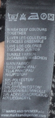 Marks and Spencer Women's Grey Midi Pencil Skirt