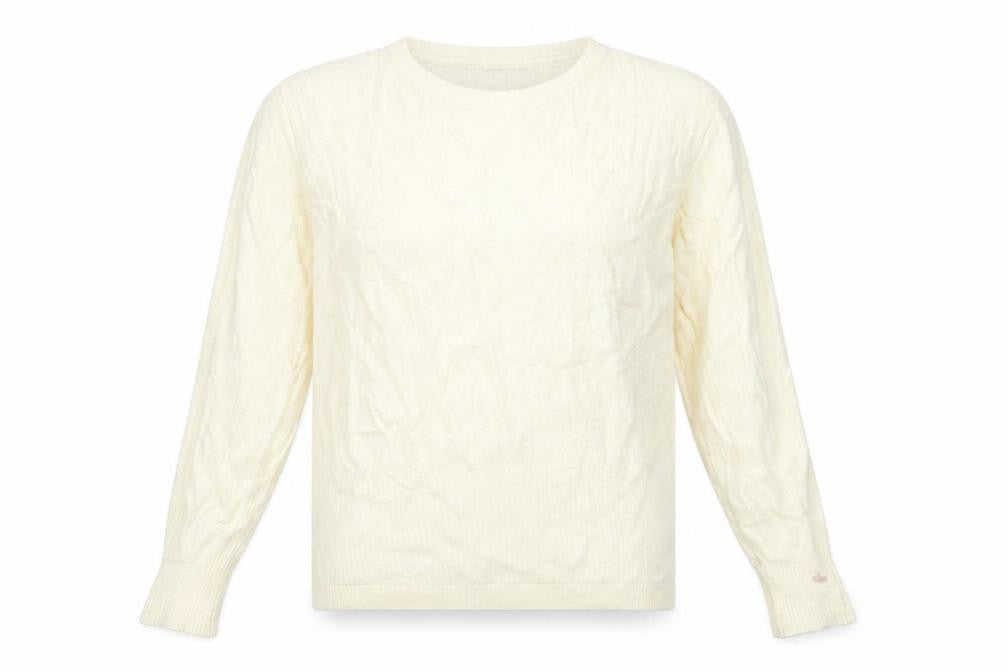 Womens UK Size 12 Marks and Spencer Ivory Pullover Jumper