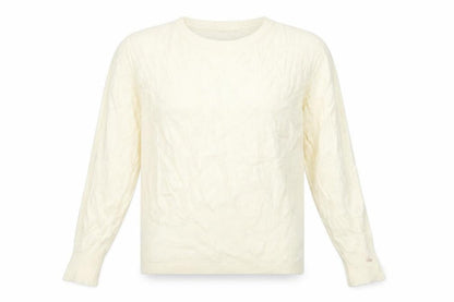 Womens UK Size 12 Marks and Spencer Ivory Pullover Jumper