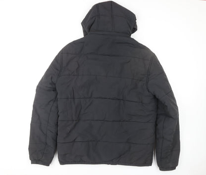 Mens UK Size L U.S. Polo Assn. Black Puffer Jacket