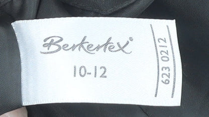 Womens UK Size 10 Berkertex Green Overcoat