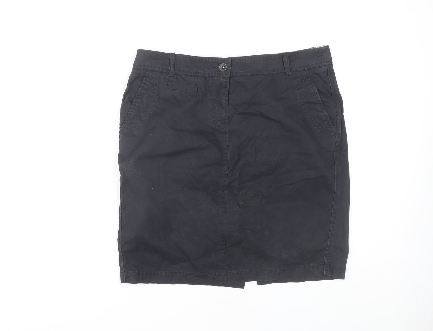 Fat Face Women's Black Pencil Skirt Size 14