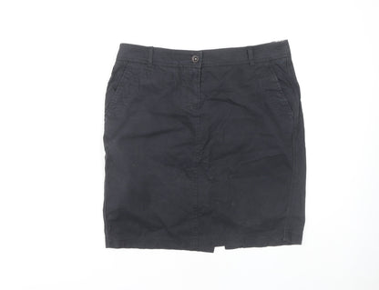 Fat Face Women's Black Pencil Skirt Size 14