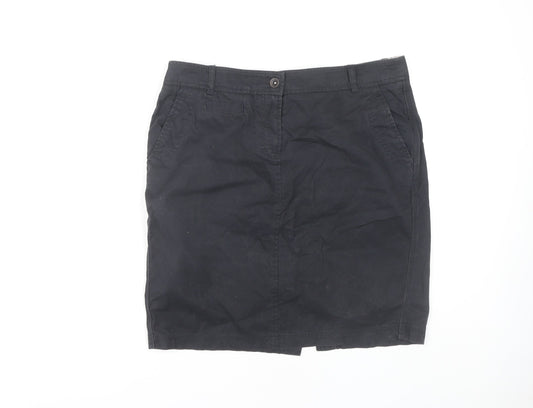 Fat Face Women's Black Pencil Skirt Size 14