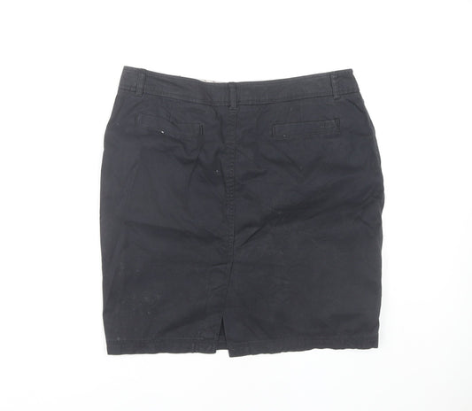 Fat Face Women's Black Pencil Skirt Size 14