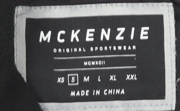 Mens UK Size S McKenzie Black Anorak Coat