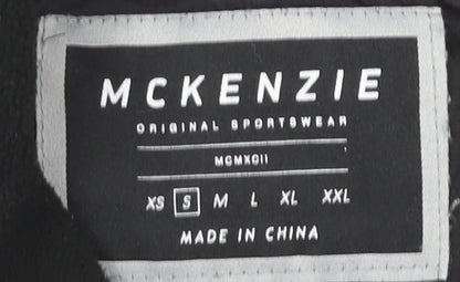Mens UK Size S McKenzie Black Anorak Coat