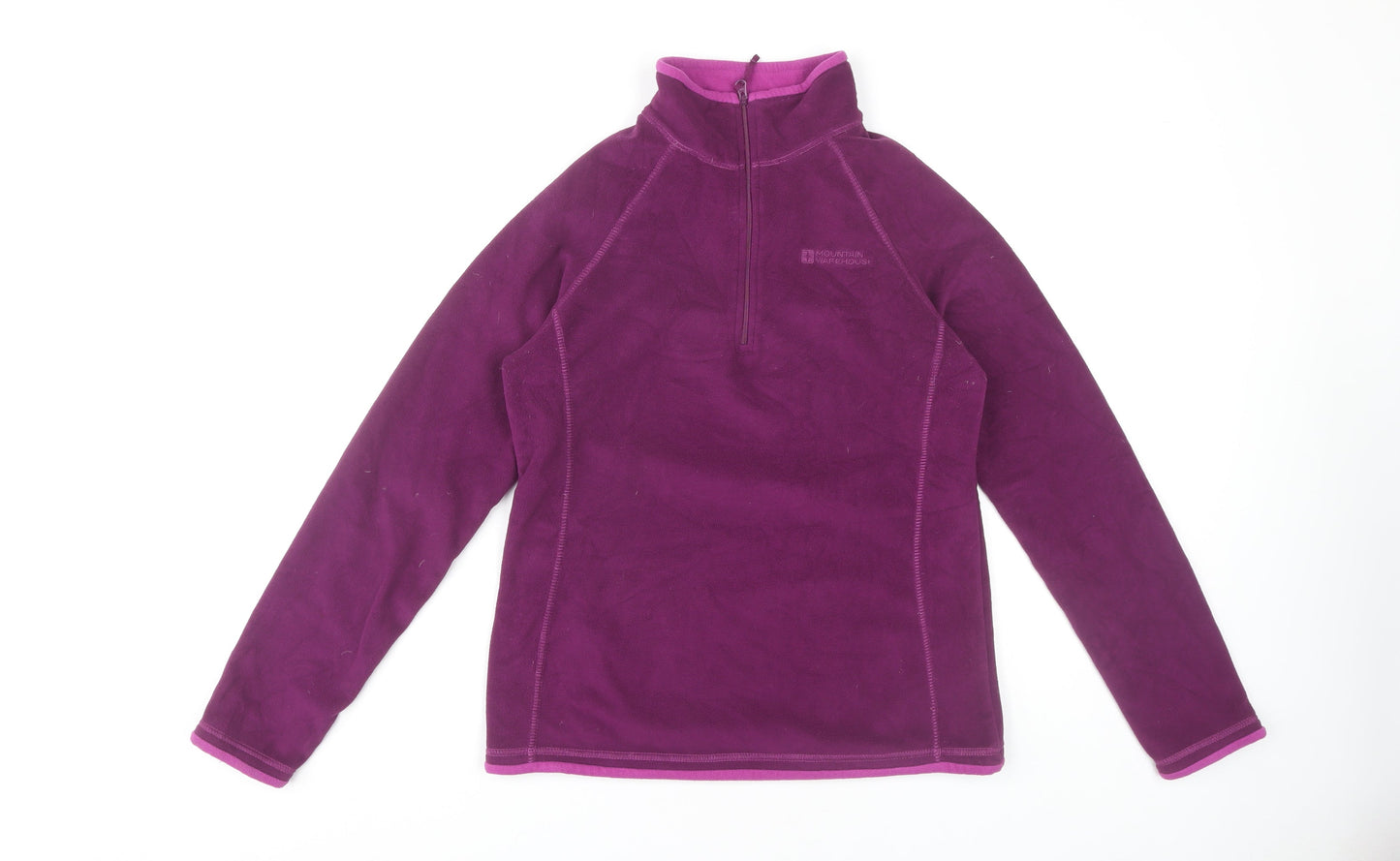 Womens UK Size 10 Mountain Warehouse Purple Pullover Sweatshirt