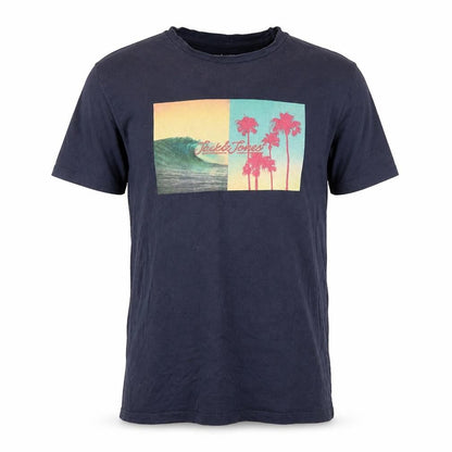 Mens UK Size S JACK & JONES Blue  T-Shirt