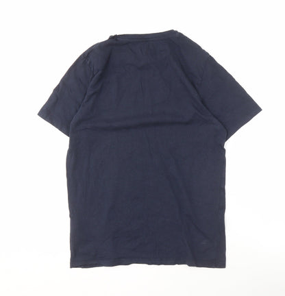 Mens UK Size S JACK & JONES Blue  T-Shirt