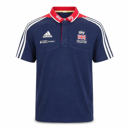 Mens UK Size M adidas Cotton Blend Polo Shirt