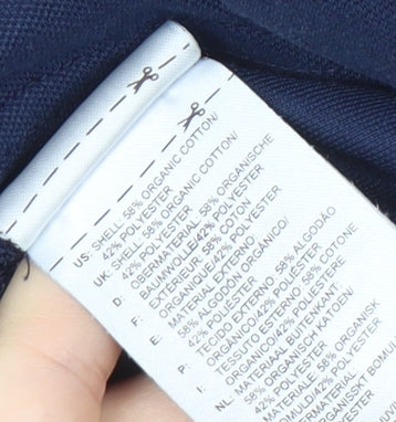 Adidas Men's Blue Cycling Polo Shirt, Medium