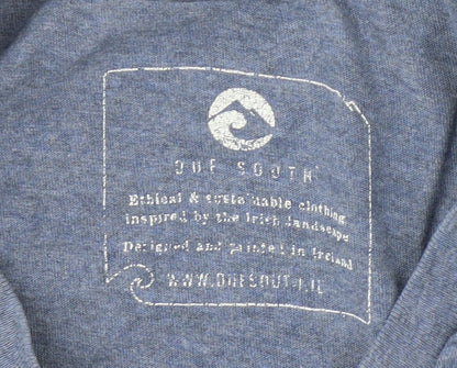 Our South Men's Blue Graphic Print T-Shirt S