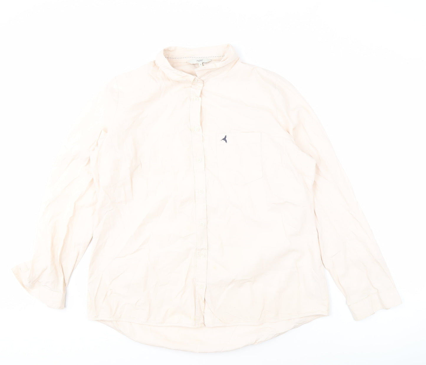 Womens UK Size 18 NEXT Beige  Button-Up