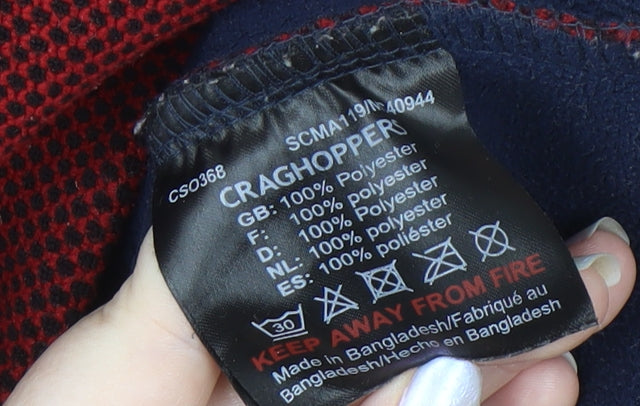 Craghoppers Men's Red M Basic Hooded Jacket