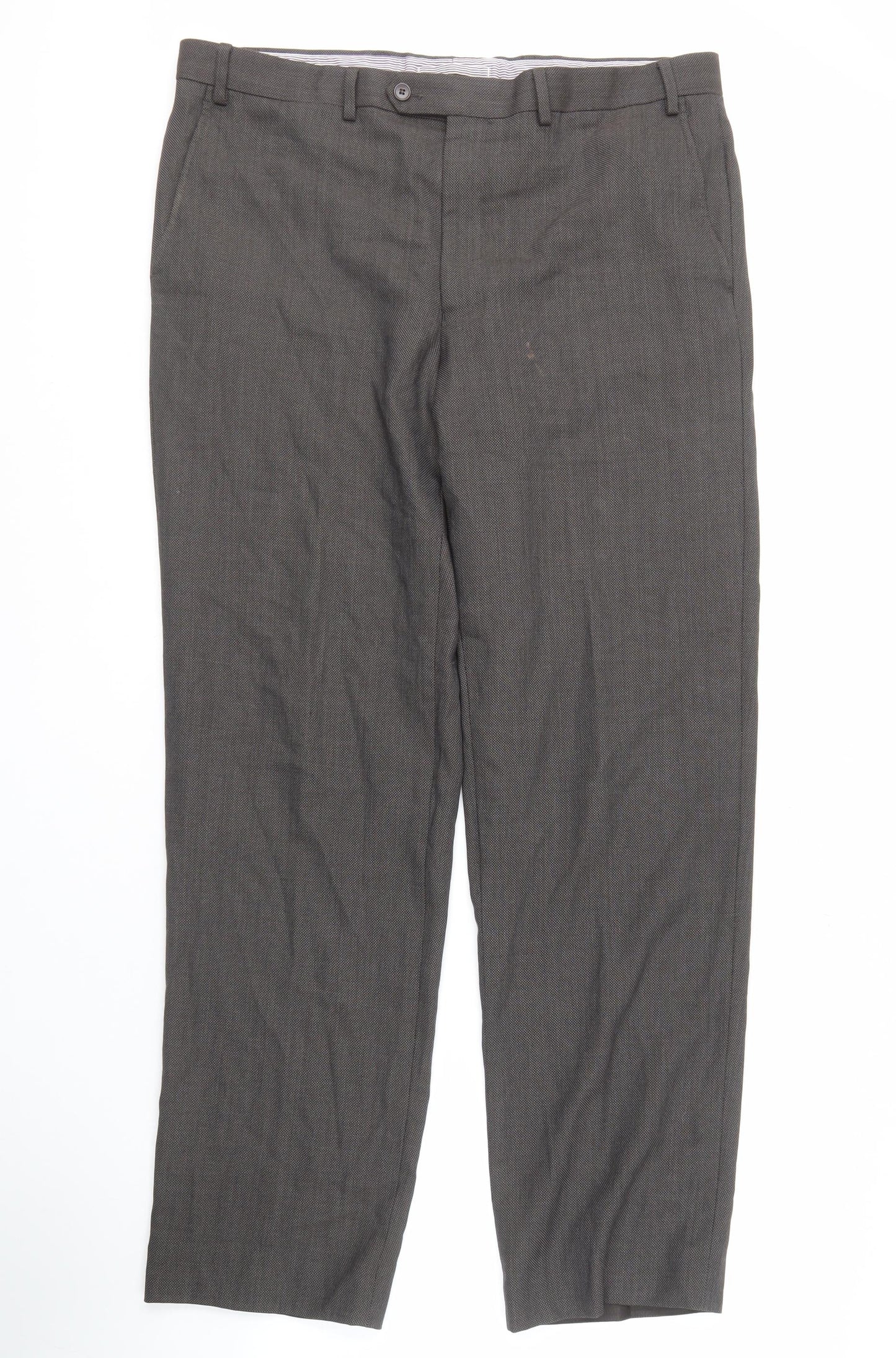 Marks and Spencer Grey Dress Pants 38 Waist Men's