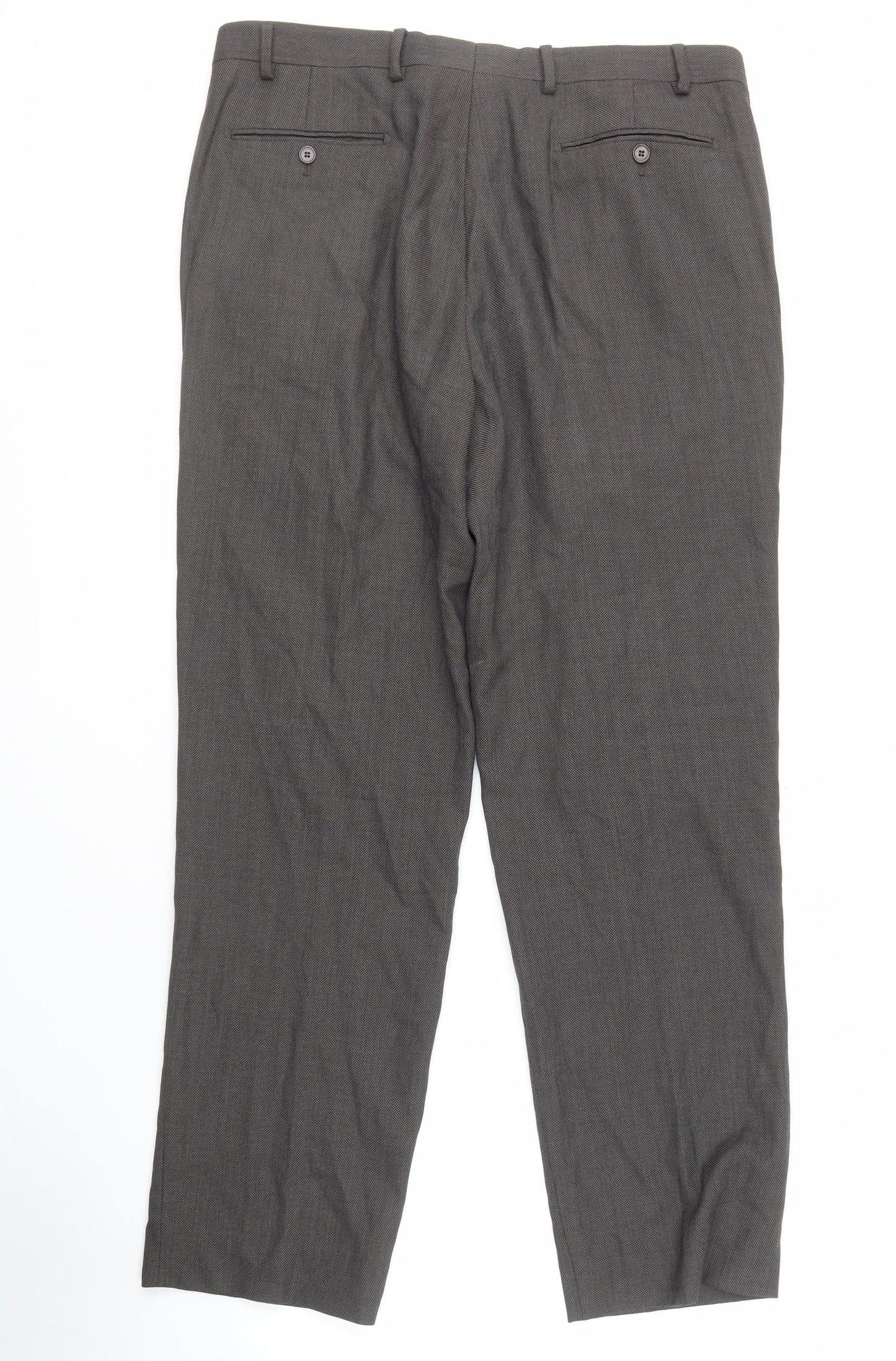 Marks and Spencer Grey Dress Pants 38 Waist Men's