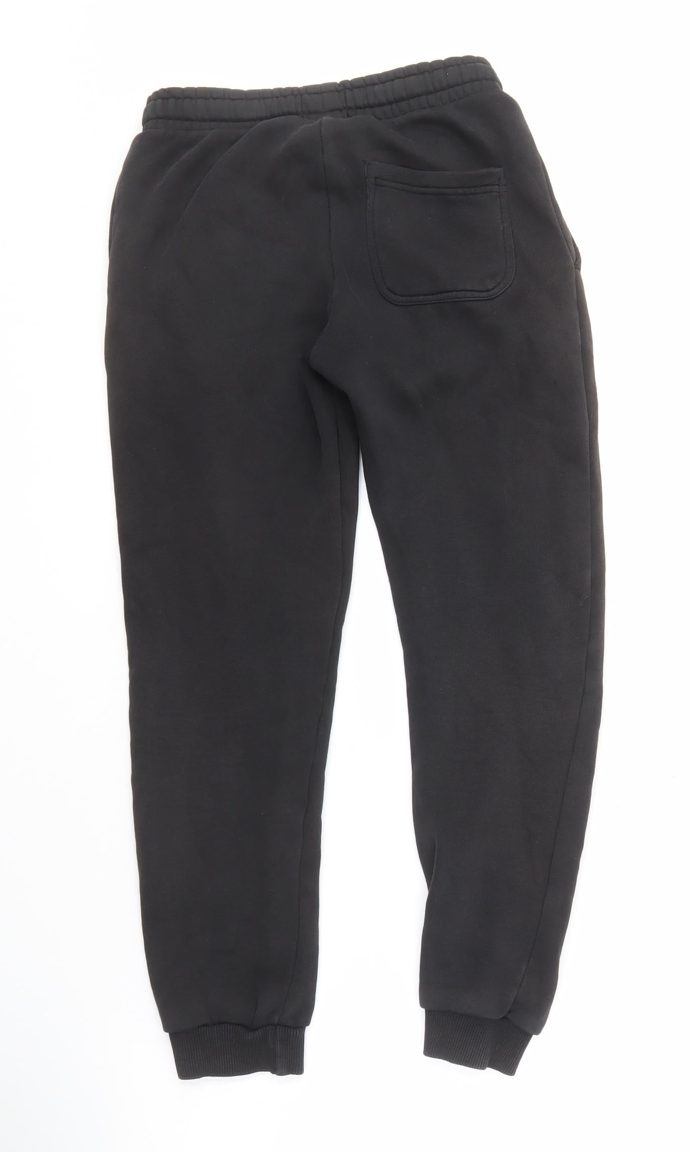 Lyle & Scott Boys Black Jogger Trousers 10-11 Years
