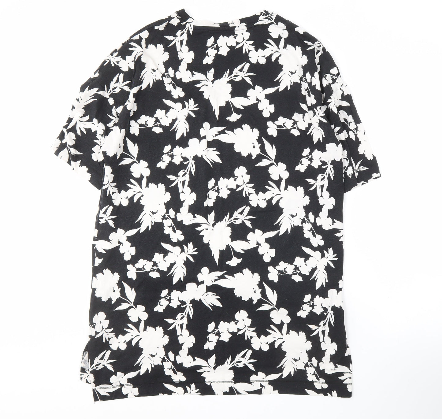 Womens UK Size L Marks and Spencer Black  T-Shirt