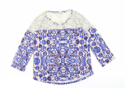 Womens UK Size 10 Marks and Spencer Multicoloured  Blouse