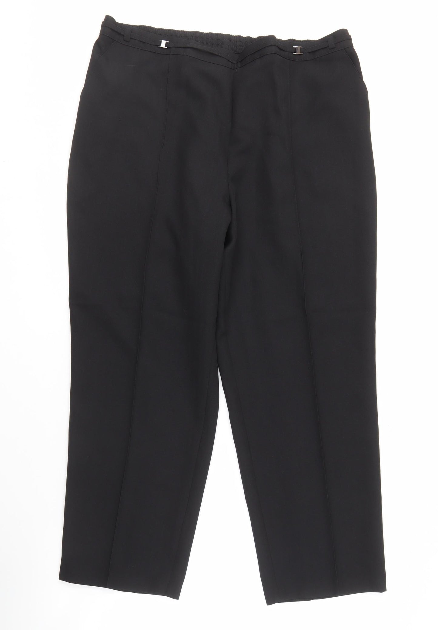 Womens UK Size 18 Marks and Spencer   Black Trousers