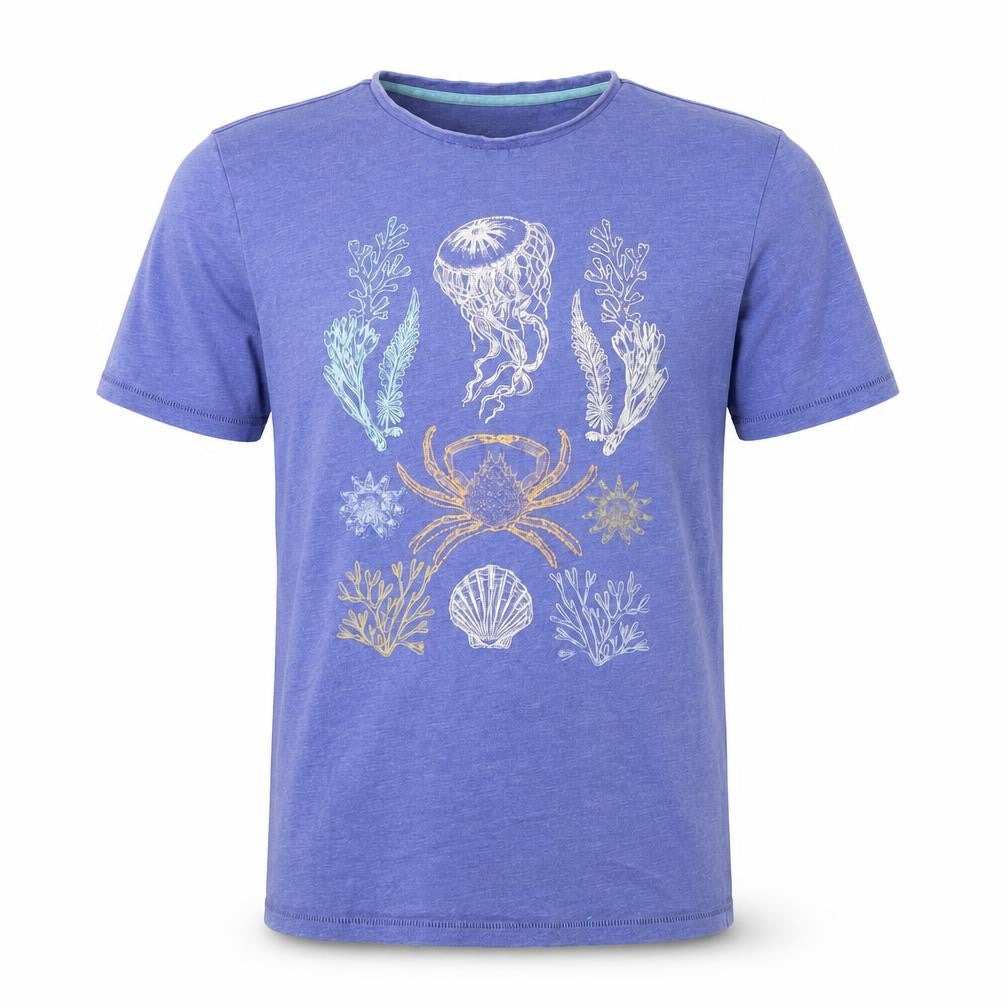Mens UK Size S FatFace Blue  T-Shirt