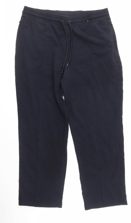Marks and Spencer Women's Black Activewear Trousers 18