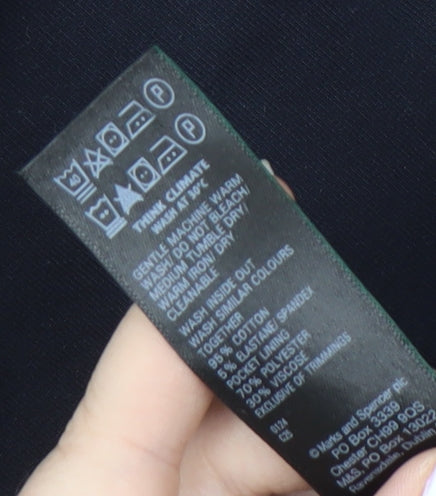 Marks and Spencer Women's Black Activewear Trousers 18