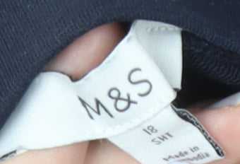 Marks and Spencer Women's Black Activewear Trousers 18