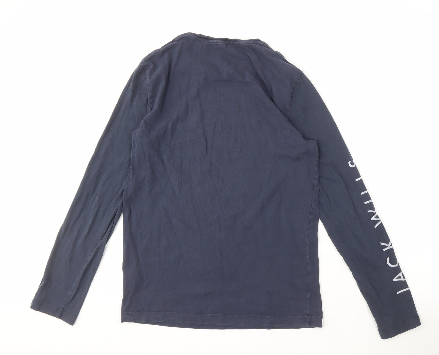 Jack Wills Men's Navy Long Sleeve T-Shirt XS