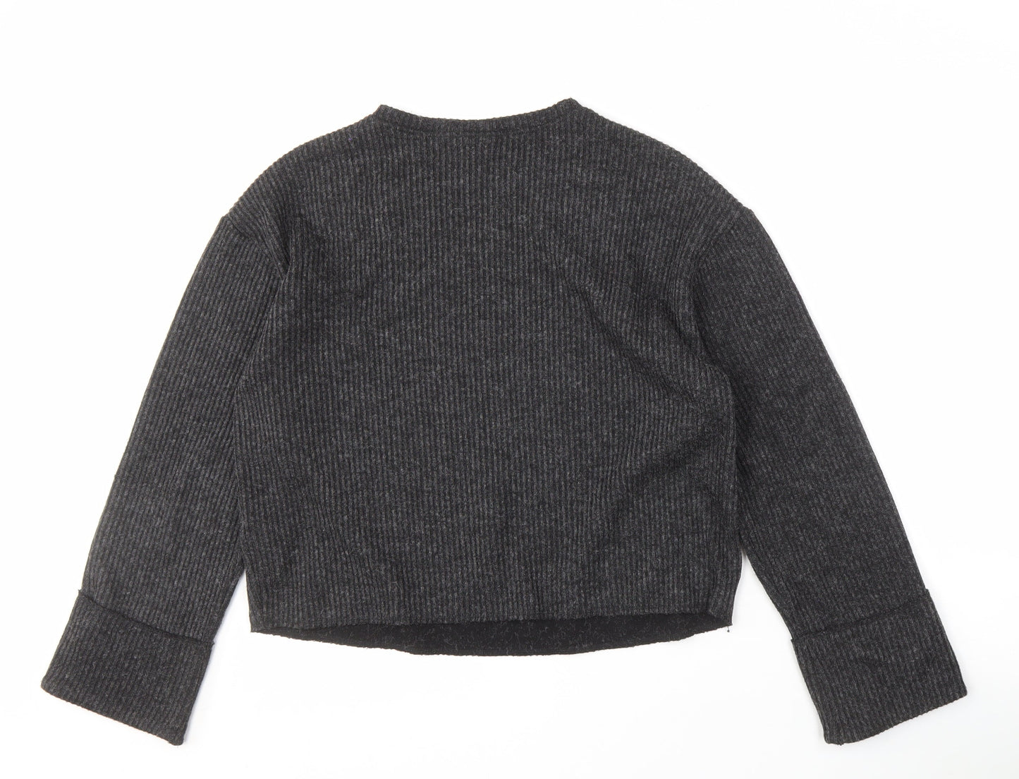 Womens UK Size M Zara Grey Pullover Jumper