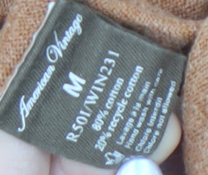 American Vintage Women's Brown M Tank Dress